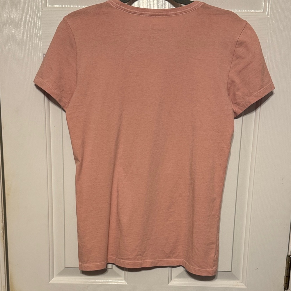 Life Is Good Women’s Blush Pink Tee with Beach Scene size small - Picture 5 of 8